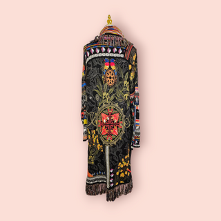 CAMILLA - BLACKHEATH BETTY KNIT JACQUARD LONG JACKET BNWT RRP $999