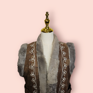 VINTAGE AFGHAN AUTHENTIC VINTAGE VEST