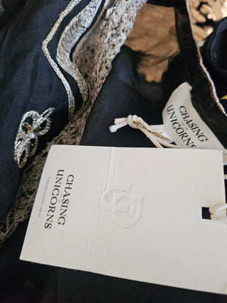 CHASING UNICORNS - 'THATS THE WAY ORGANZA DREAMCOAT' Est. retail price $1100 BNWT