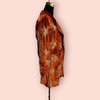 LENNI THE LABEL - 'CHROMATIC SUIT' Rust Two - Piece Pant Suit est. RRP $448 NWT