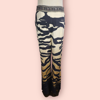 CAMILLA - 'TAME MY TIGER' Peaked Shoulder Blazer Pant Suit est. RRP $2000 NWT