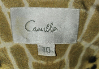 CAMILLA - Swarovski Crystal Embellished Animal Print - Relaxed Jacket/Blazer est. RRP $699