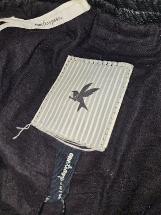 ONE TEASPOON - LEATHER TRACKIES PANTS est. RRP $349