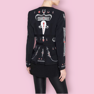 SASS & BIDE - 'PHONEIX FLIGHT' BLAZER JACKET est. RRP $629 SPRING 17