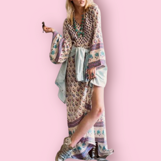 SPELL - BOHEMIAN ROYALE DRESS Est. Retail Price $280
