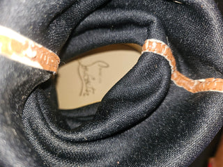 CHRISTIAN LOUBOUTIN - AUTHENTIC LOUISE XI 120 LIGHT BROWN SUEDE CALFSKIN THIGH HIGH STILLETO PLATFORM BOOTS est. RRP $3879