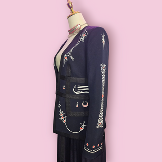 SASS & BIDE - 'PHONEIX FLIGHT' BLAZER JACKET est. RRP $629 SPRING 17