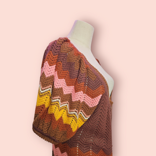 SPELL - ZIGGY CROCHET MINI DRESS RRP $269 BNWT