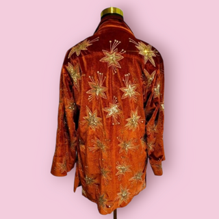 LENNI THE LABEL - 'CHROMATIC SUIT' Rust Two - Piece Pant Suit est. RRP $448 NWT