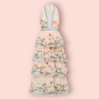 SHIEKE - 'RIVIERA' Maxi Print Dress Est. RRP $280