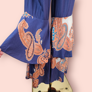 LENNI THE LABEL - 'PRIESTESS' FLARED PANTS RRP $169