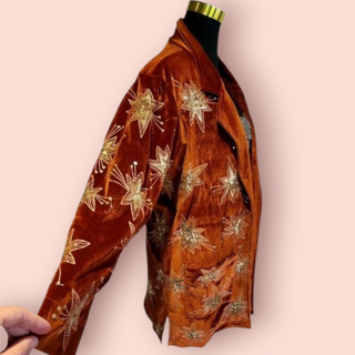 LENNI THE LABEL - 'CHROMATIC SUIT' Rust Two - Piece Pant Suit est. RRP $448 NWT