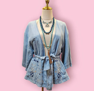 CAMILLA -'CHAMBRAY' JACKET Est. retail price $379 BNWT