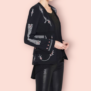 SASS & BIDE - 'PHONEIX FLIGHT' BLAZER JACKET est. RRP $629 SPRING 17