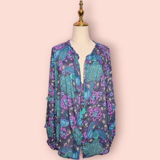 SPELL - BOHEME BLOUSE BALTIC RRP $199