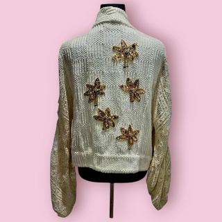 HOI POLLOI - VINTAGE Handmade Jacket/ Cardigan and Fabric