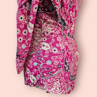 ISABEL MARANT ETOILE - 'CARINA' One Shoulder Top Floral Print Est. RRP $590