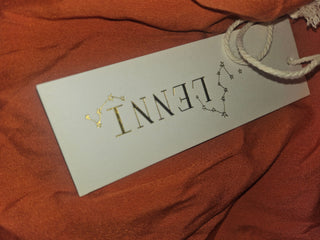 LENNI THE LABEL - 'CHROMATIC SUIT' Rust Two - Piece Pant Suit est. RRP $448 NWT