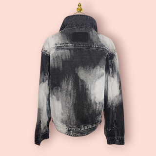 KSUBI - WRECKONING BLEACHED OVERSIZED JEAN JACKET UNISEXED Retail Price $382 BNWOT