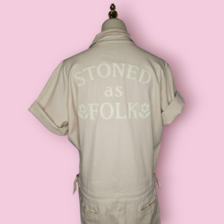 SUGARHIGH LOVESTONED - 'MARY' Boilersuit est. RRP US $297 AU $431 US IMPORT- NWT