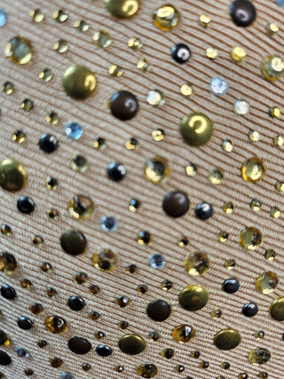 BRONX & BANCO - Vintage Embellished One Shoulder Bandage Dress Est. RRP $1300