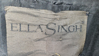 ELLA SINGH - VINTAGE MULTICOLOURED TUXEDO SEQUIN COAT Est. Retail Price $4-6k