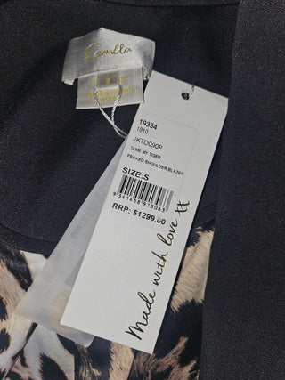 CAMILLA - 'TAME MY TIGER' Peaked Shoulder Blazer Pant Suit est. RRP $2000 NWT