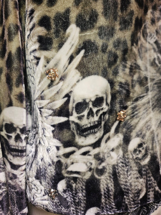 CAMILLA - 'ORDER FOR DISORDER' REVERSIBLE BOMBER JACKET RRP $799