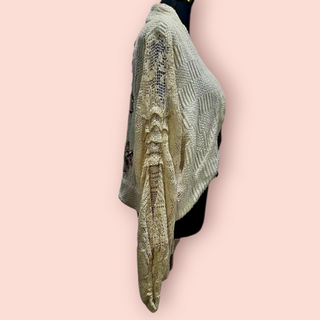 HOI POLLOI - VINTAGE Handmade Jacket/ Cardigan and Fabric