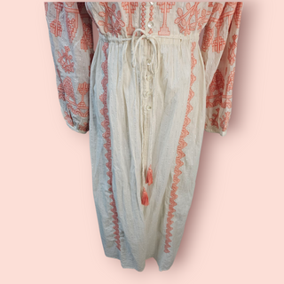 HOUSE OF SKYE - 'INDICA' Duster Dress Orchard Mist RRP $240 NWT