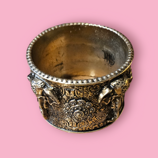 SAMANTHA WILLIS - VINTAGE SOLID ELEPHANT BRACELET