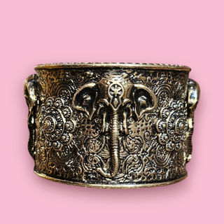 SAMANTHA WILLIS - VINTAGE SOLID ELEPHANT BRACELET