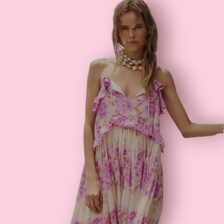 SPELL- COCO LEI STRAPPY DRESS Est. retail price $389