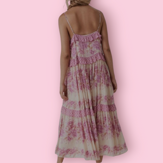 SPELL- COCO LEI STRAPPY DRESS Est. retail price $389