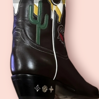 LOUI VUITTON BOTTES WESTERN PHARELL WILLIAMS 2024 BNWT Retail Price $8000