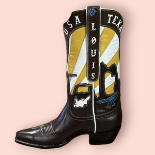 LOUI VUITTON BOTTES WESTERN PHARELL WILLIAMS 2024 BNWT Retail Price $8000