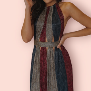 BEC & BRIDGE - GLAMAZON 70'S STYLE DRESS Est. retail price $590