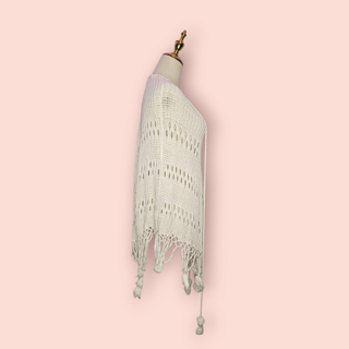 SPELL - VINTAGE ROUTE 66 PONCHO CREAM