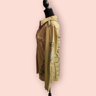 SPELL AND GYPSY COLLECTIVE - WANDERER PANTHER JACKET Est. retail price $600