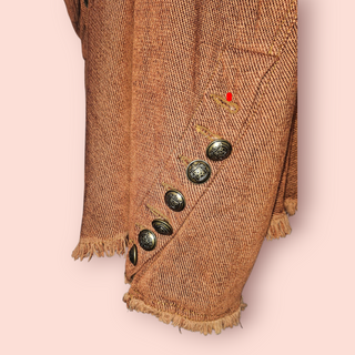 FREE PEOPLE - MILITARY THROWBACK Jacket est. RRP $289