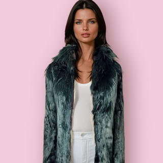 SHAG EMERALD GREEN JACKET