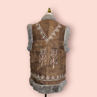 VINTAGE AFGHAN AUTHENTIC VINTAGE VEST