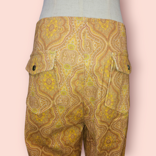 GOLDEN BROWN - LOVE HER MADLY JEAN - PAISLEY BNWT RRP $189 CURRENT SEASON