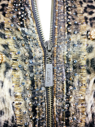 CAMILLA - 'ORDER FOR DISORDER' REVERSIBLE BOMBER JACKET RRP $799