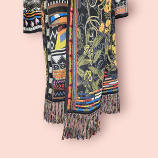 CAMILLA - BLACKHEATH BETTY KNIT JACQUARD LONG JACKET BNWT RRP $999