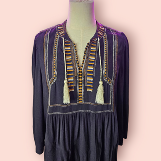 ISABEL MARANT ETOILE - EMBROIDERD CLARA dress est. RRP $ 479