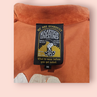 SUGARHIGH LOVESTONED - rare 'COSMOS POSTAL' CORD JACKET imported from USA est. RRP US $320