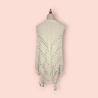 SPELL - VINTAGE ROUTE 66 PONCHO CREAM