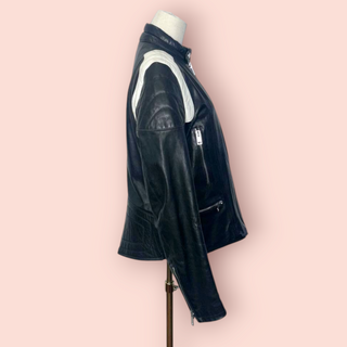 DIESEL - UNISEX LEATHER MOTO BIKER JACKET Est. RRP $930