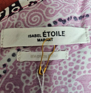 ISABEL MARANT ETOILE - 'CARINA' One Shoulder Top Floral Print Est. RRP $590